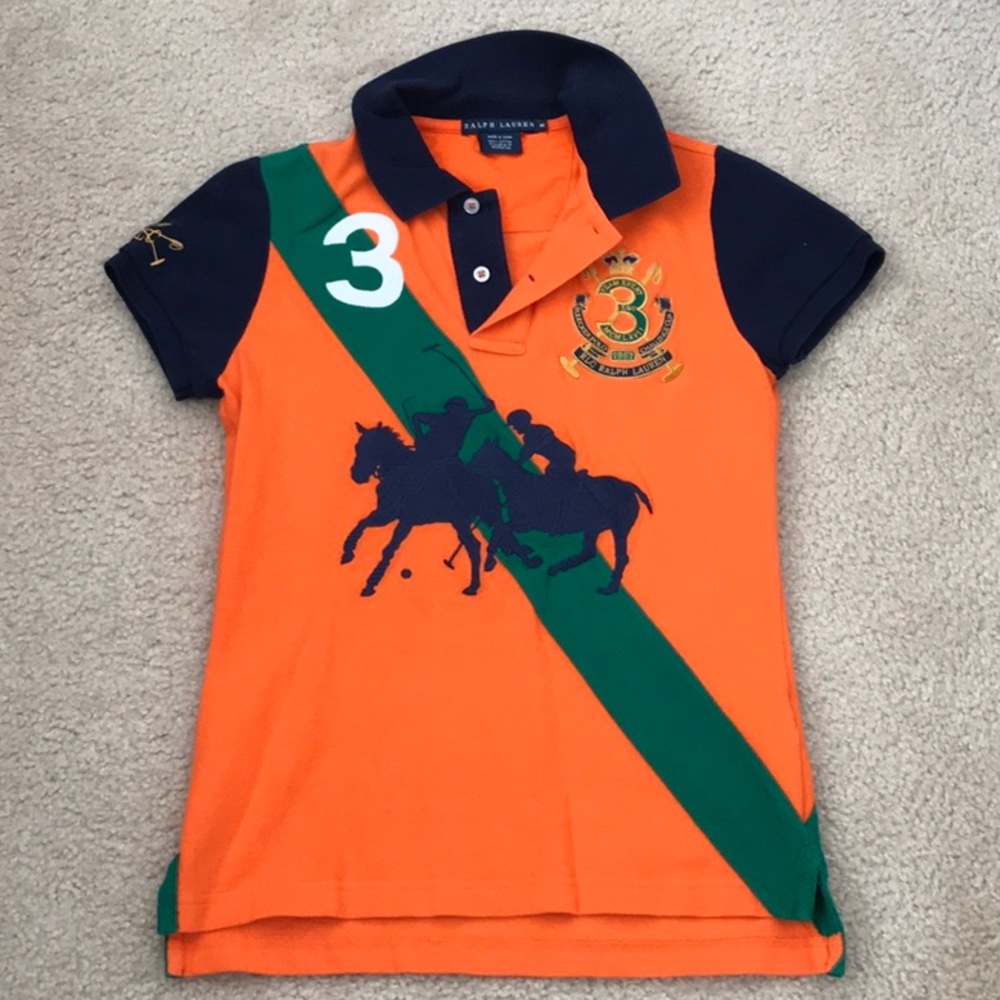 RALPH LAUREN Polo. 100% cotton. Size Medium